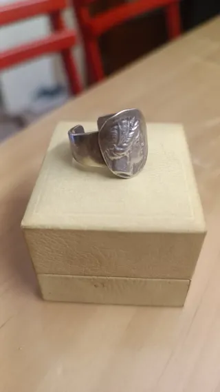 Anillo Plata Diosa Afrodita