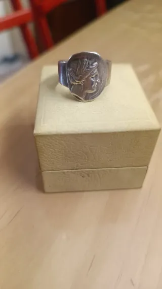 Anillo Plata Diosa Afrodita