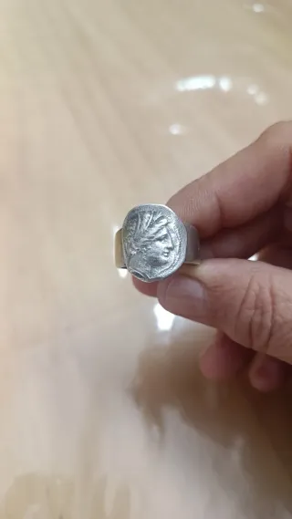 Anillo Plata Diosa Afrodita