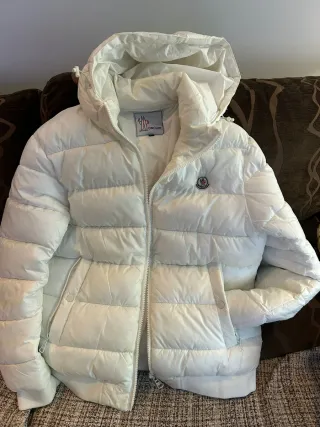 Plumas Moncler Blanco