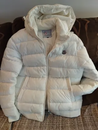 Plumas Moncler Blanco