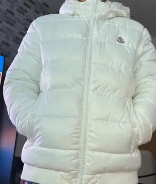 Plumas Moncler Blanco