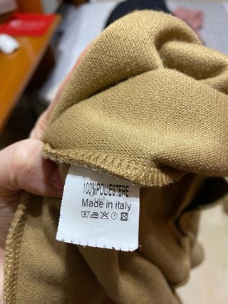 Poncho cuadros mujer Talla L