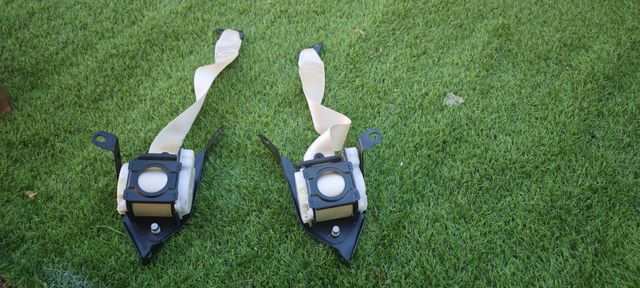 Cinturones Seguridad Traseros Beige CLK W209