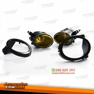 FAROS ANTINIEBLA DELANTEROS EN AMARILLO, PARA LAS