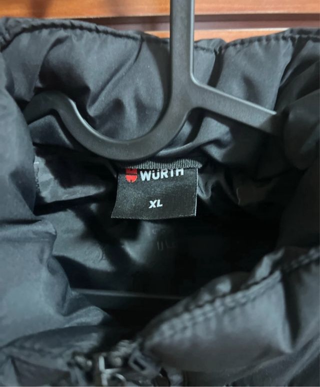 Gilet imbottito Wurth nero XL