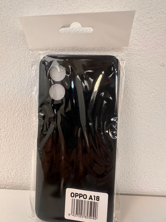 Fundas OPPO A18 semitransparentes colores