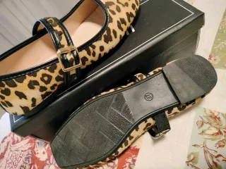 Manoletinas animal print