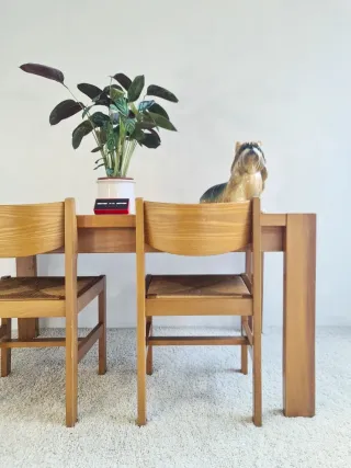 Mesa extensible Mobilier Monopoly. Francia, 70s.