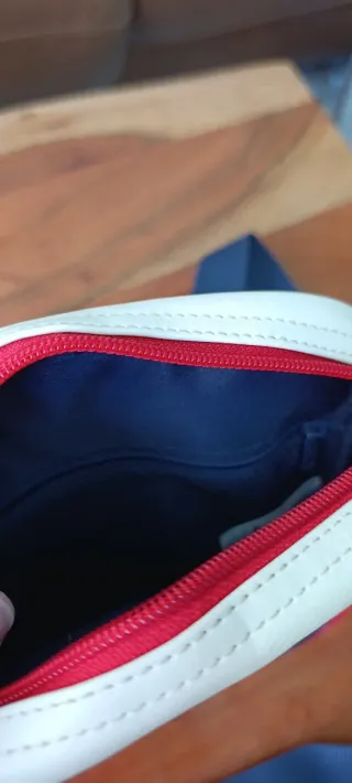 Bandolera Puma Azul y Blanco