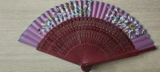 Abanicos pintados a mano