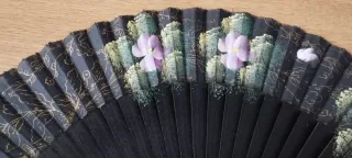 Abanicos pintados a mano