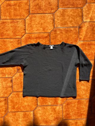 Maglioncino H&M nero maniche 3/4 - Taglia L