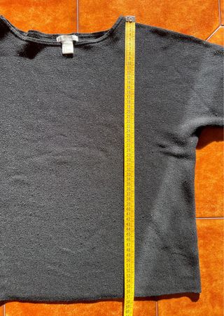 Maglioncino H&M nero maniche 3/4 - Taglia L