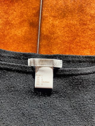 Maglioncino H&M nero maniche 3/4 - Taglia L