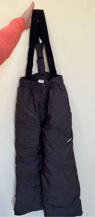 Pantalón de nieve infantil con tirantes