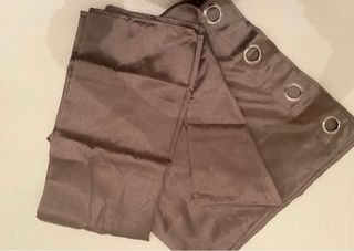 Tenda a doppio pannello in raso