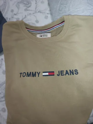 Sudadera Tommy Jeans Beige