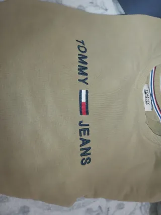 Sudadera Tommy Jeans Beige