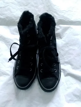 Converse All Star Donna Tg 37.5 Nere