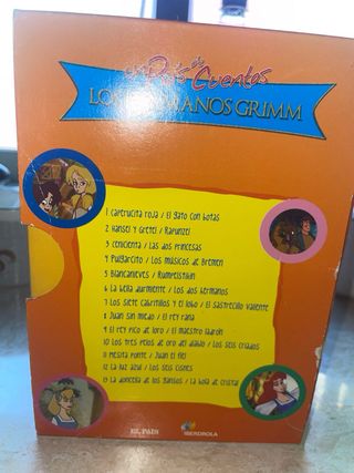 Colección Cuentos Hermanos Grimm DVD