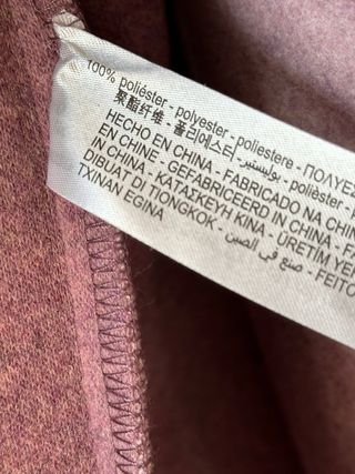 Abrigo Zara Rosa Talla S