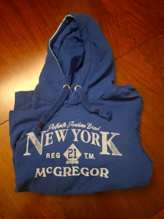 Sudadera McGregor Azul Talla M