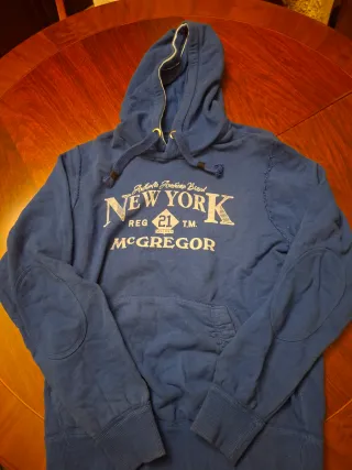 Sudadera McGregor Azul Talla M