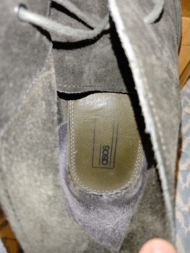 Botas Desert Asos Grises
