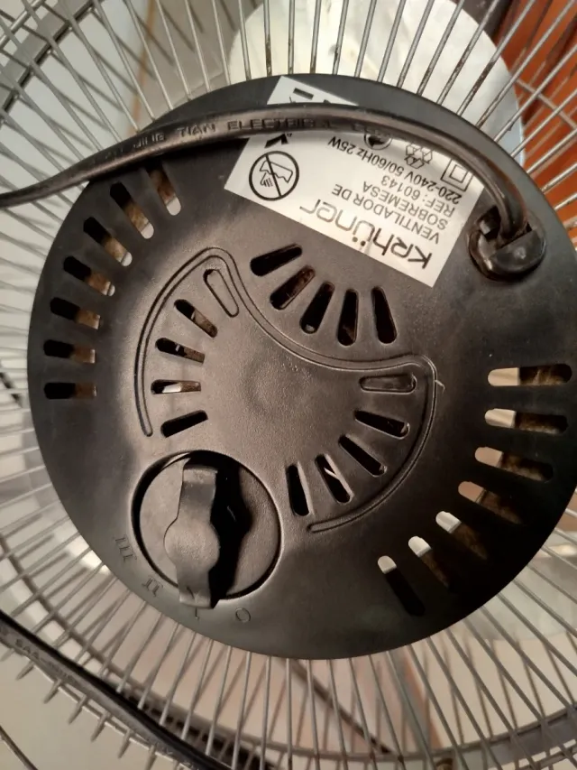 Ventilador de sobremesa Kühner