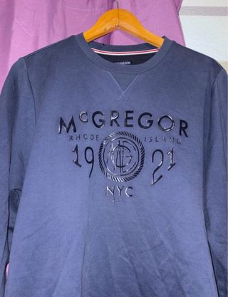 Sudadera McGregor Azul Talla L