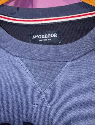 Sudadera McGregor Azul Talla L