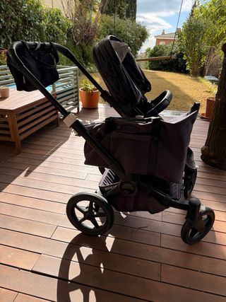 Bugaboo Donkey 3 Silla Gemelar + extras