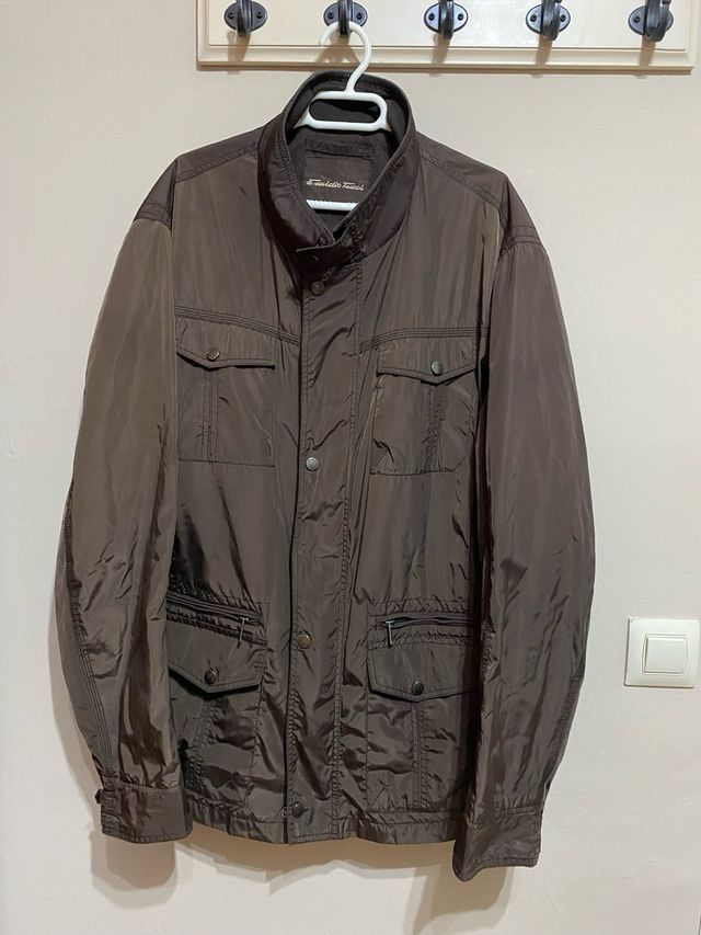 Chaqueta Emilio Tucci Talla XL Marrón