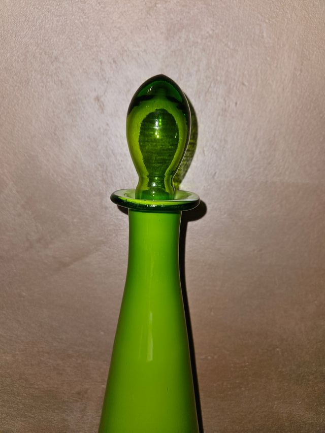 Bottiglia Murano Verde