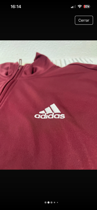 Conjunto Adidas Chándal Rojo