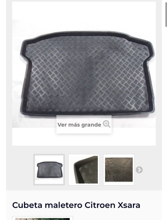 Cubeta Maletero Citroën Xsara