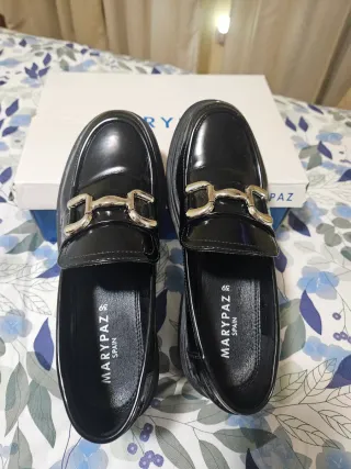 Zapatos Mary Paz Negros Talla 39
