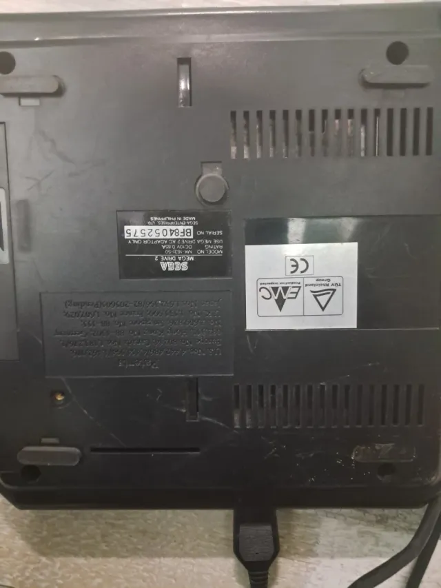 Consola Sega Mega Drive II Negra