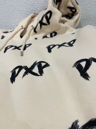 Sudadera Project Paris Beige Estampada