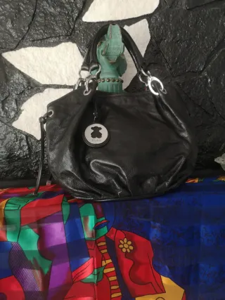 Bolso Piel Genuina Tous Negro