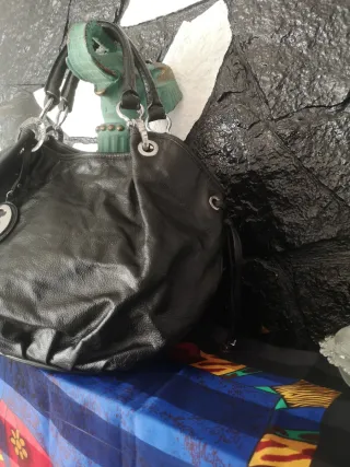 Bolso Piel Genuina Tous Negro