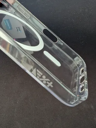 Custodia Noa iPhone 16 Pro Trasparente + Protezione Schermo