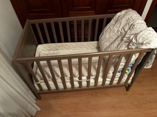 2 Cunas IKEA blanca/gris-marron