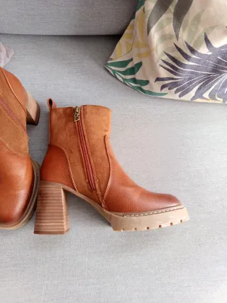 Botines 36 tacón y plataforma