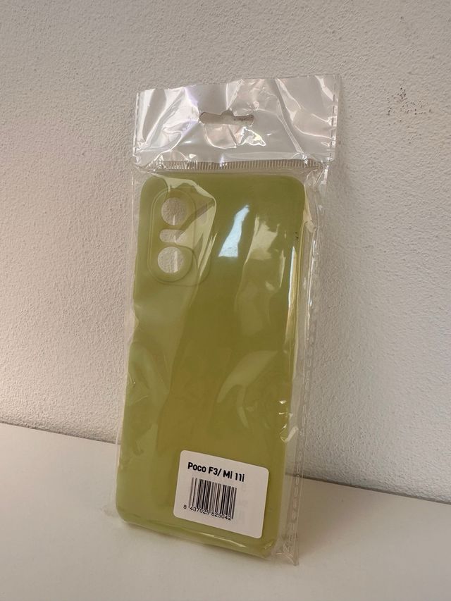 Fundas Silicona Poco F3 / Mi 11i Colores