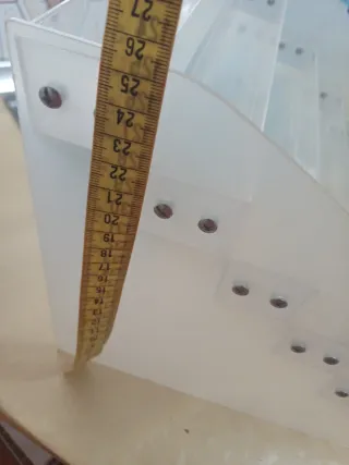 Muestrario metracrilato siete  cajetines, nuevo co