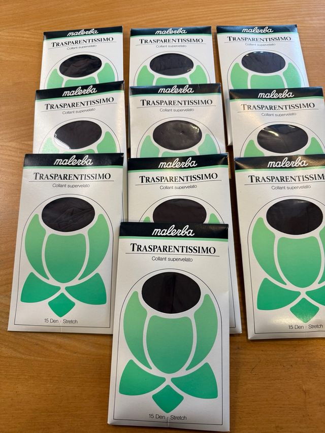 Set 10pz Capuccino 15den Malerba