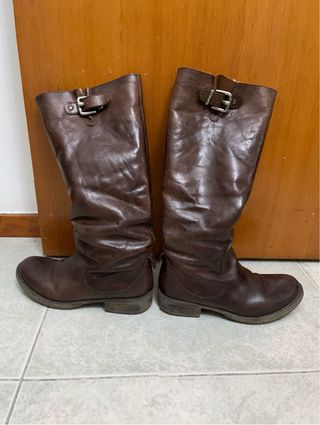 Botas Maliparmi Piel Marrón Talla 38