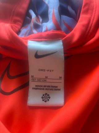 Camiseta técnica Nike niño KM naranja talla M niño